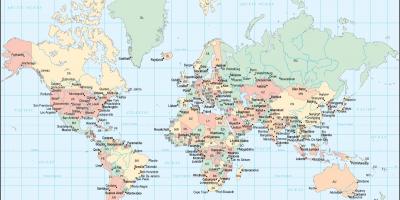 Страна Гана на карте мира